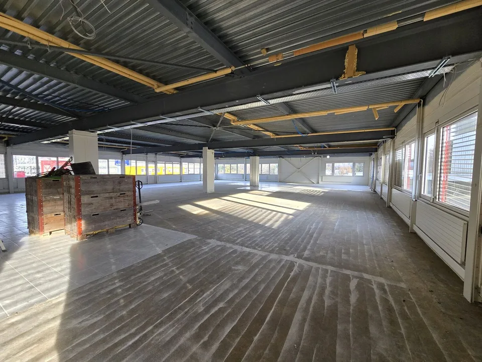 Fläche von 555m2 - Showroom - Büros oder Räume