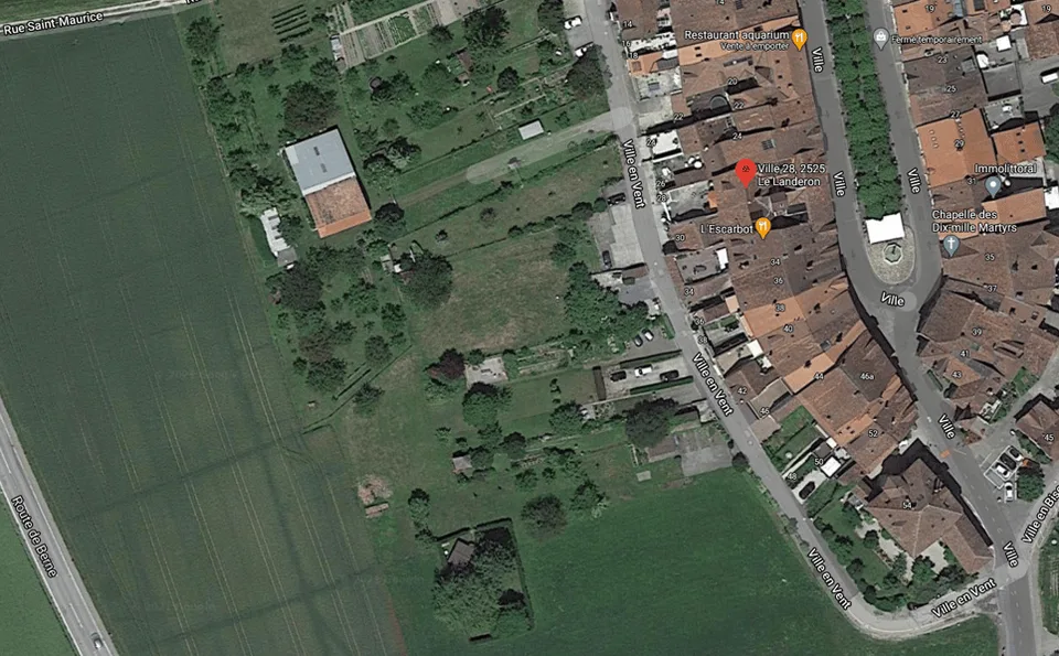 Parcelles de jardin exceptionnel au Landeron