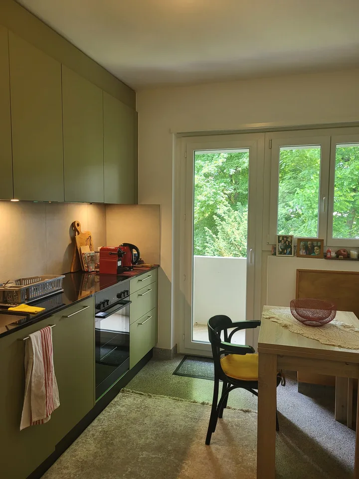 Helle 3-Zimmer-Wohnung mit Balkon an der General-Dufour-Strasse in Biel