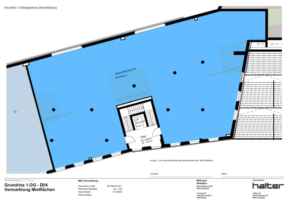 Spazi commerciali Metropol Wetzikon adatti per KITA