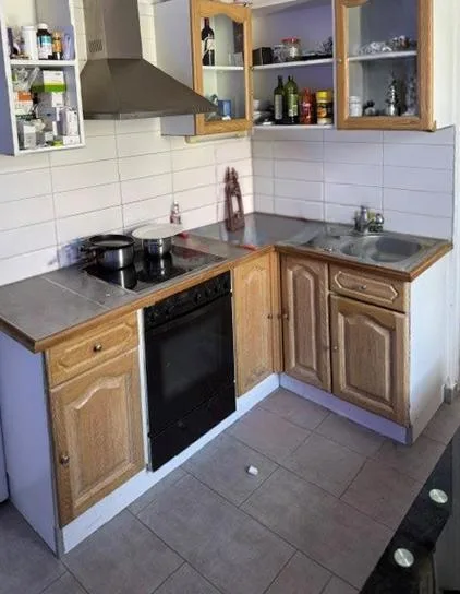 Studio zu vermieten, mit Gemeinschaftsgarten