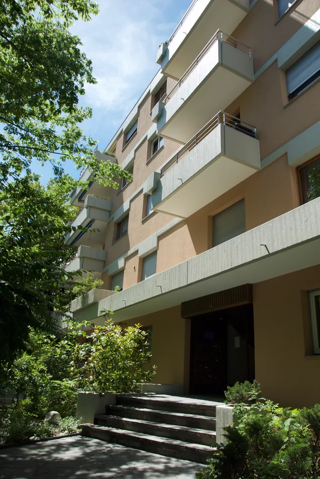 Sion, centre ville, studio entièrement rénové avec terrasse-pelouse