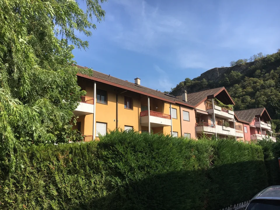 Sion, Platta, 4.5 pièces avec pelouse