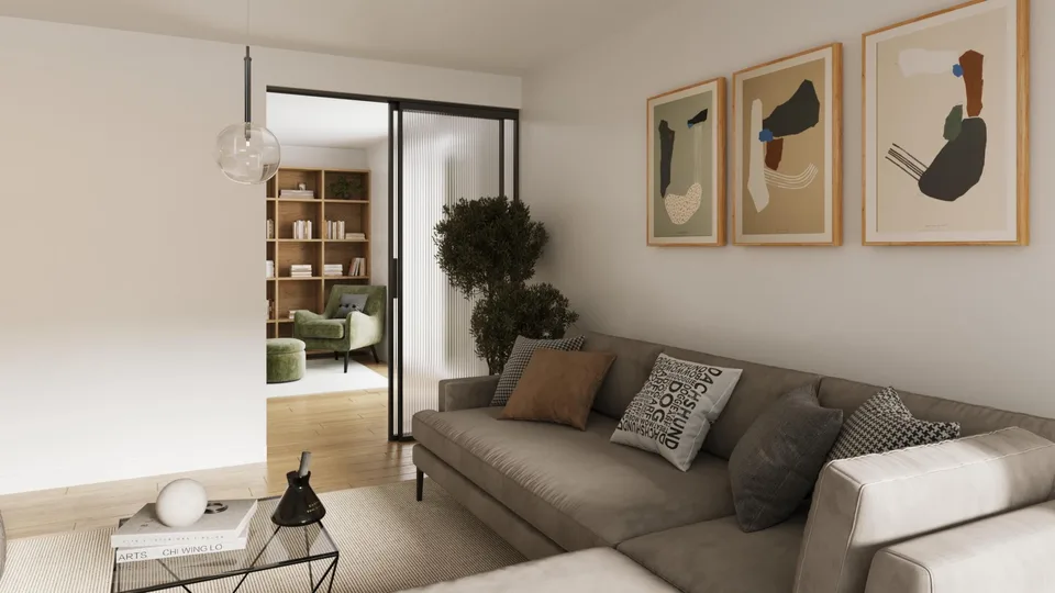 Appartamento nuovo spazioso di 5,5 locali con grande balcone esposto a sud-est