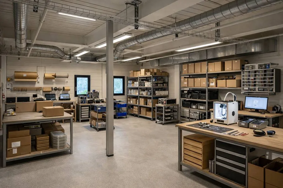 Uffici modulari nel cuore del futuro quartiere ECOTOPE