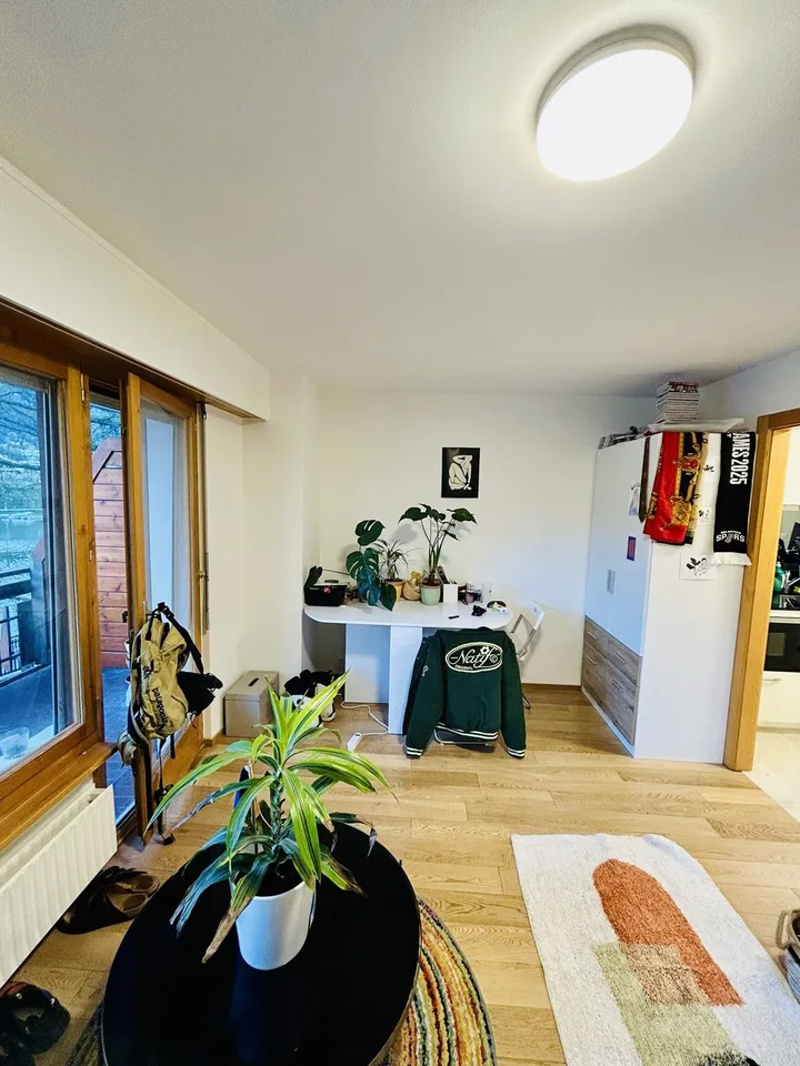 Bellissimo studio nel centro di Crans in affitto annuale