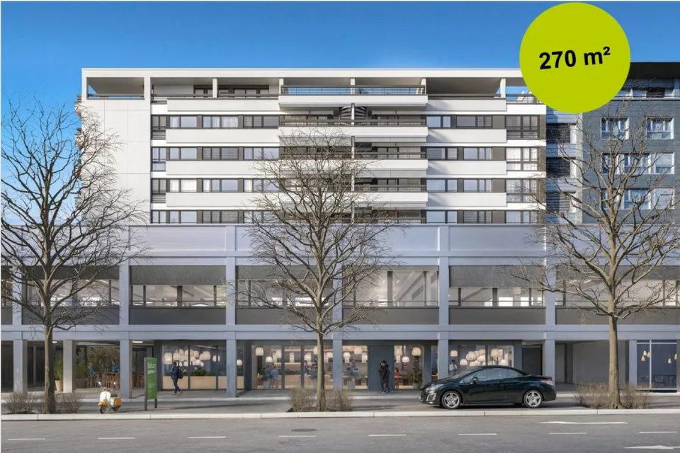 Exklusive Ladenfläche mit bester Sichtbarkeit in Zug
