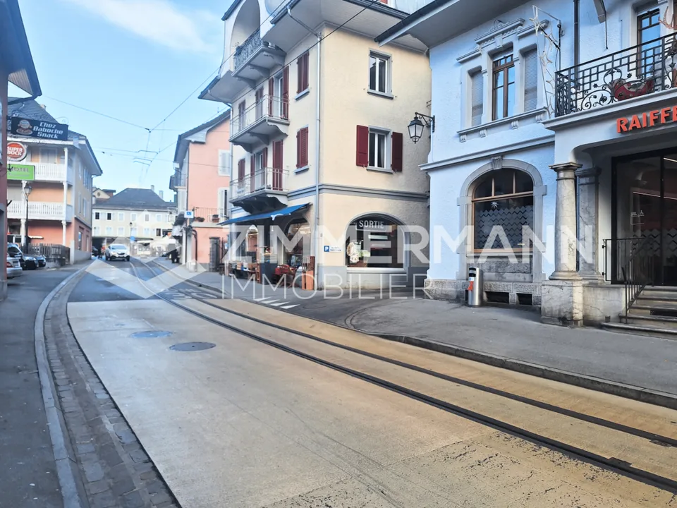 Spazio commerciale di circa 45 m² a Bex