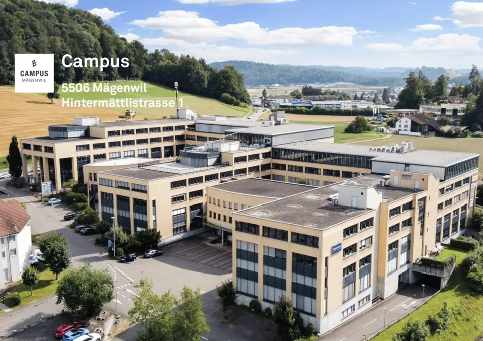 "1'281 m² auf dem begehrten CAMPUS Mägenwil!"