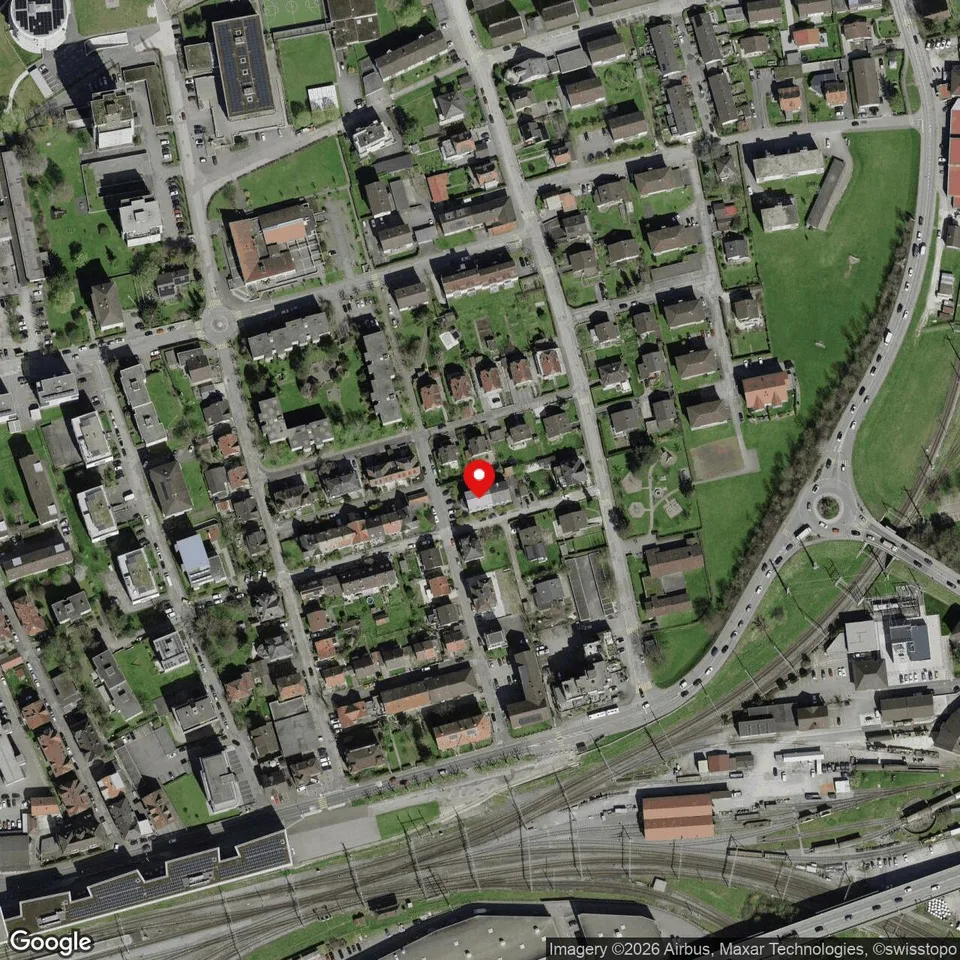 Parking extérieur dans la ville de Delémont à louer