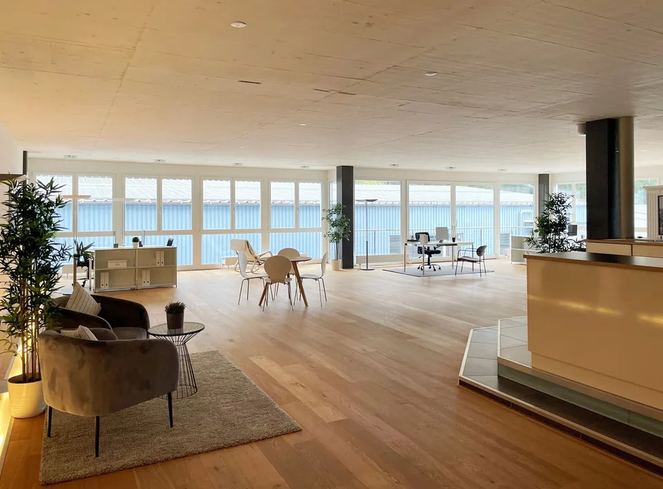 Helle Büro-/Gewerbefläche mit Sitzungszimmer, Küche und Nasszelle