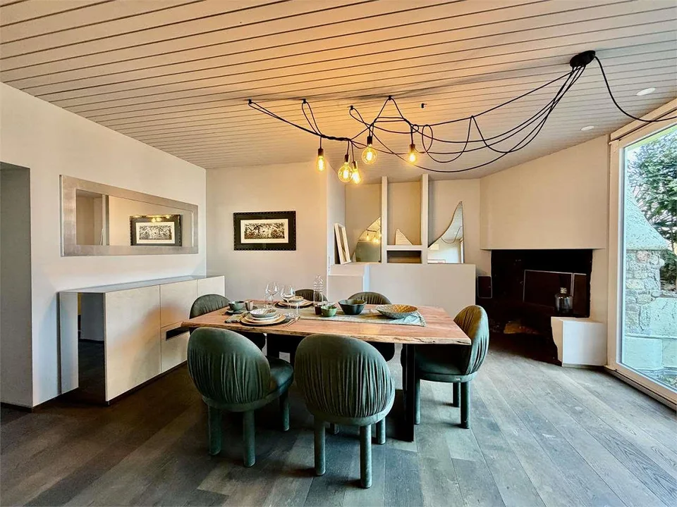 3,5-Zimmer-Wohnung mit Seeblick zur Miete in Porza (Lugano)