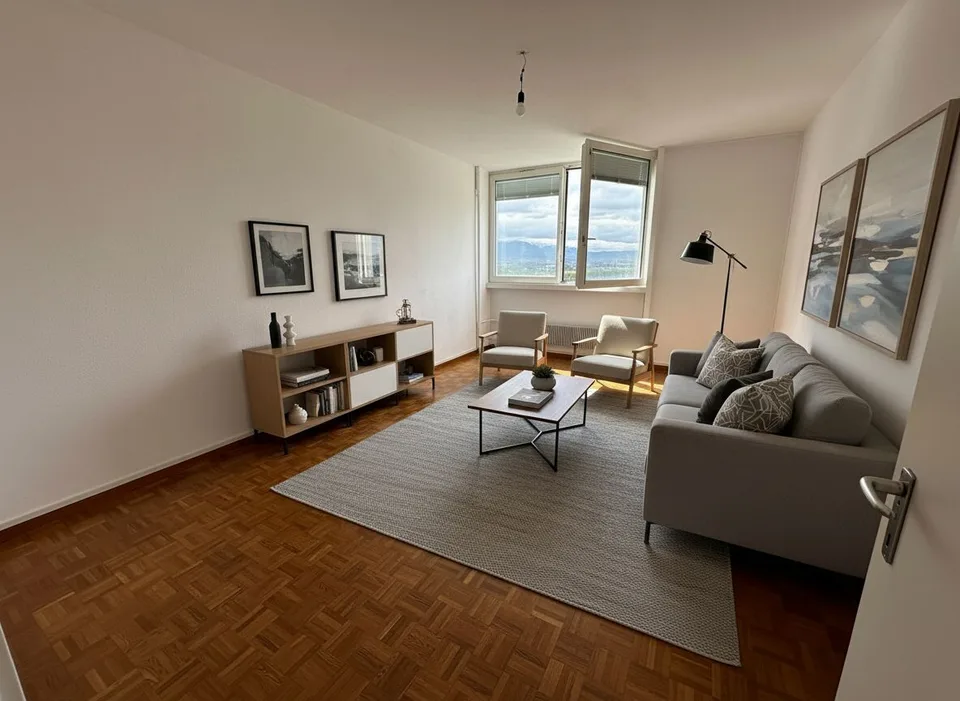 Beautiful apartment with stunning open view 3 rooms / communal pool