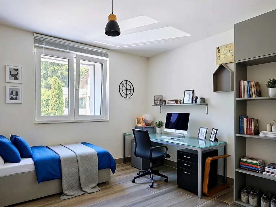 Duplex im Erdgeschoss mit 3,5 Zimmern und Terrasse