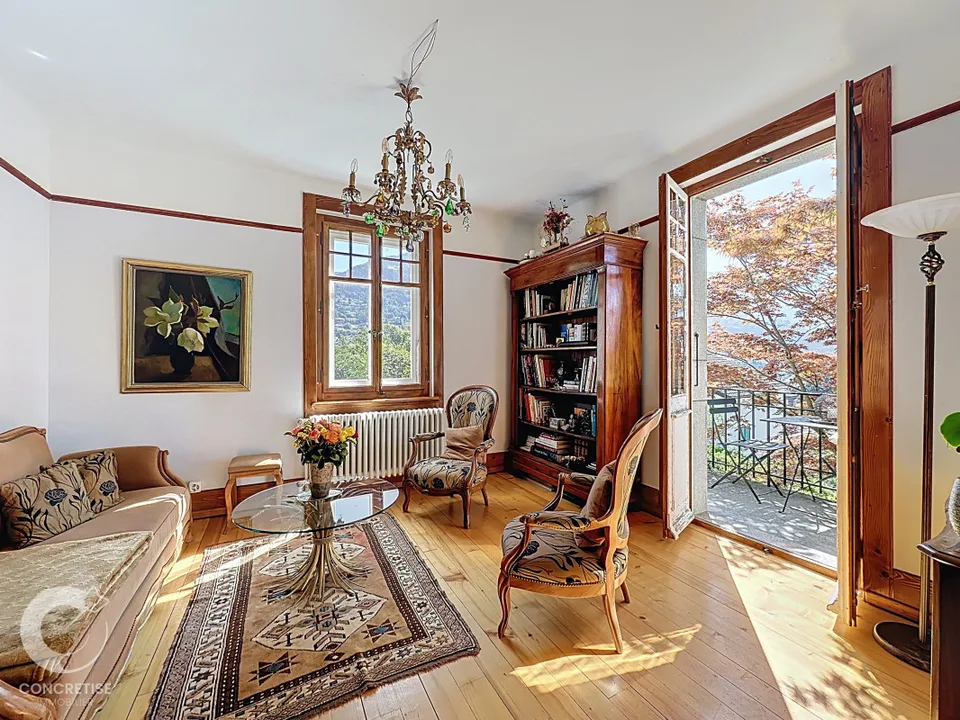 Magnifique appartement de 3 pièces avec jardin et vue !
