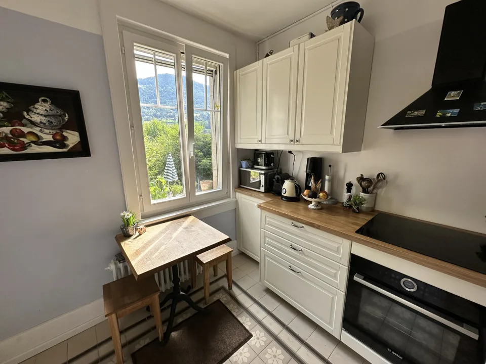 Magnifique appartement de 3 pièces avec jardin et vue !