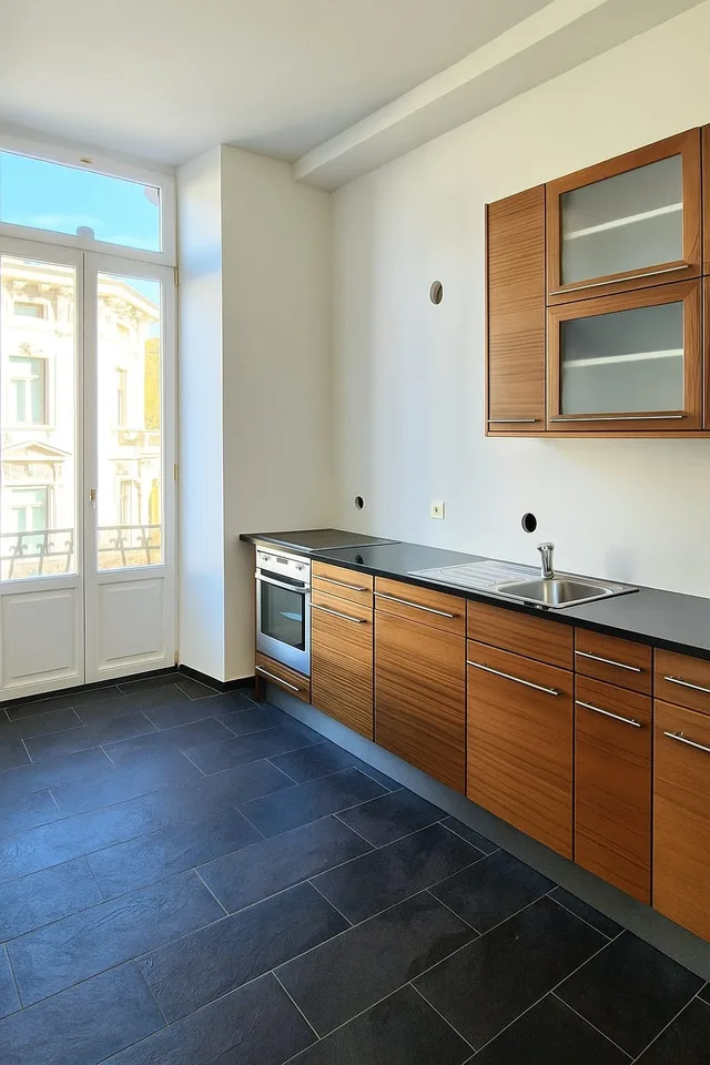 Appartamento con 2,5 stanze di alto standard nel centro di Lugano