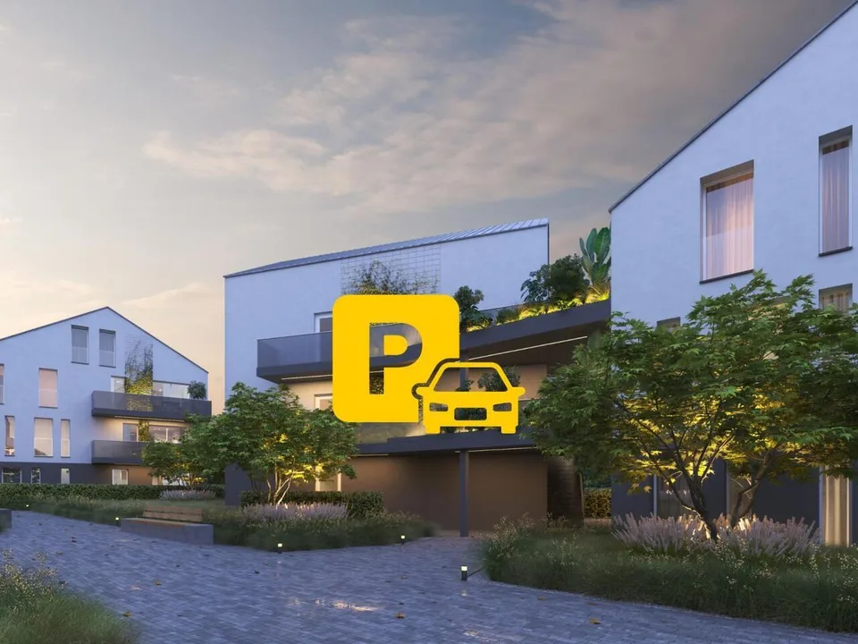 Gedeckter Parkplatz