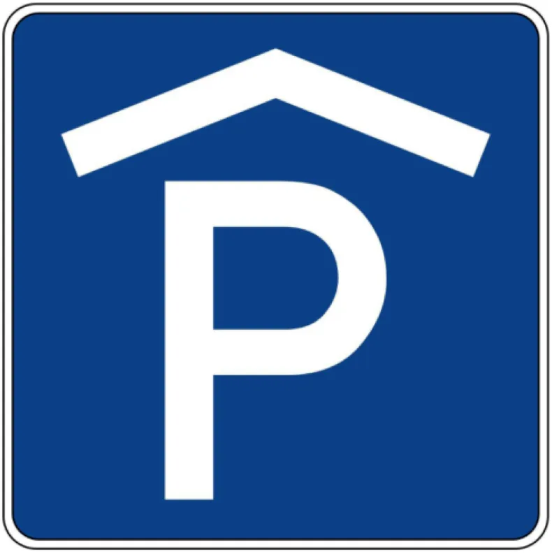 Tiefgaragenparkplatz im Shopping Silberturm