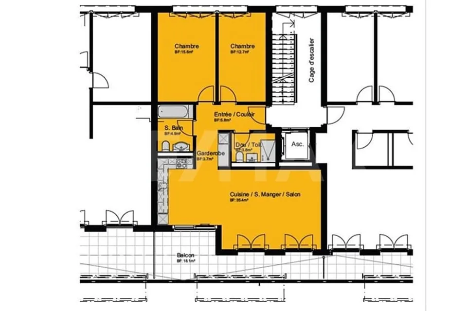 Neues 3,5-Zimmer-Apartment im Herzen von Avenches, erster Mieter