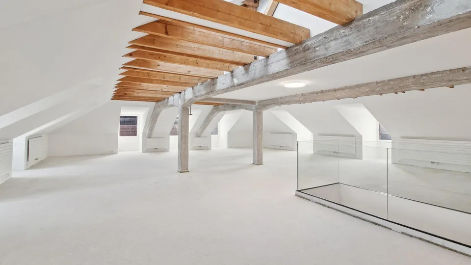 Atmosfera loft sopra i tetti di Zurigo