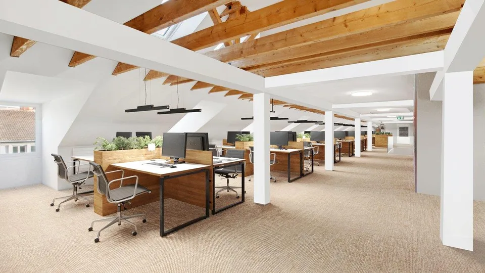 Loft-Atmosphäre über den Dächern von Zürich