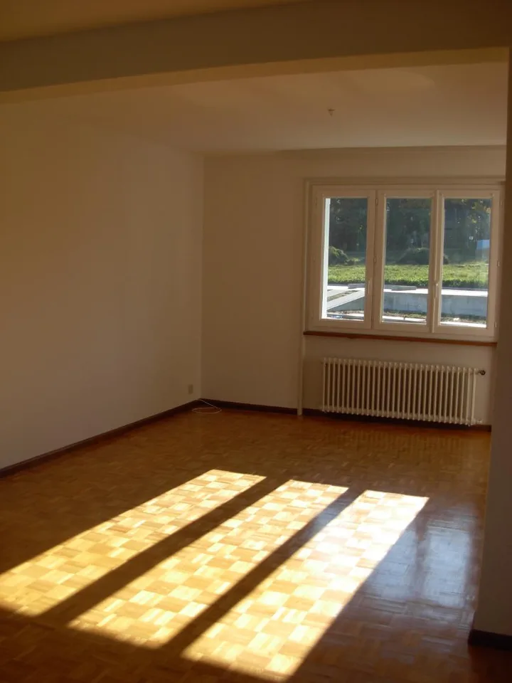 Wohnung mit 4 Zimmern, Balkon und Garage in Val-de-Ruz