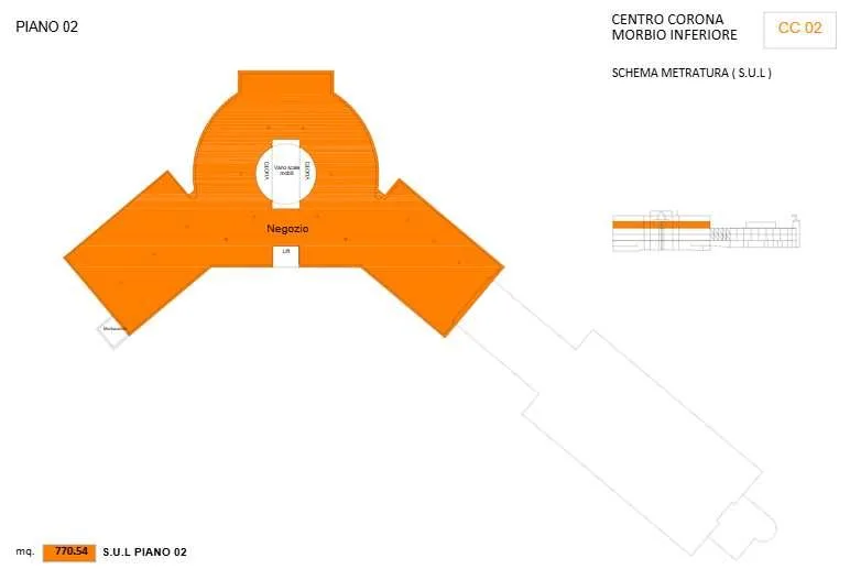 À louer plus de 4 000 mètres carrés dans un nouveau centre commercial