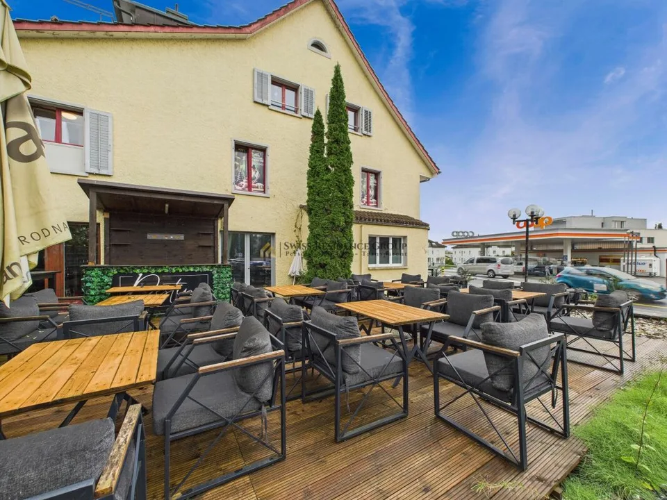 Attraktive Gastro-Location mit grosser Terrasse und TOP Einrichtung! – Foto 7 von 13