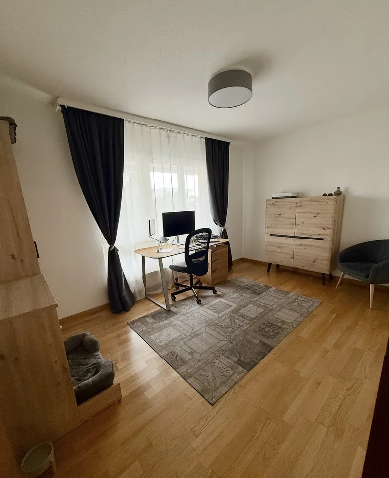 Grosszügige 5.5-Zimmerwohnung mit Cheminée und grossem Südbalkon
