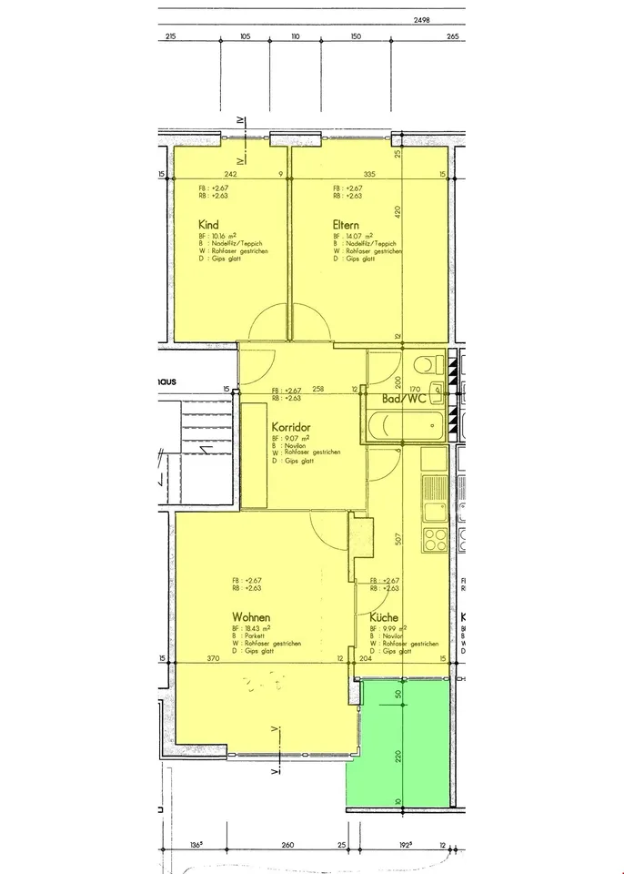 Wunderschöne 3-Zimmerwohnung mit viel Sonnenlicht