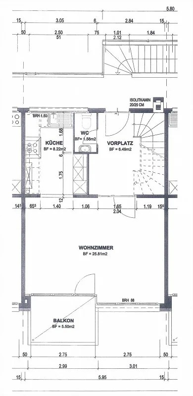 Vivre dans le vert à Binningen - Appartement en duplex de 4,5 pièces avec caractère de maison – photo 12 sur 13