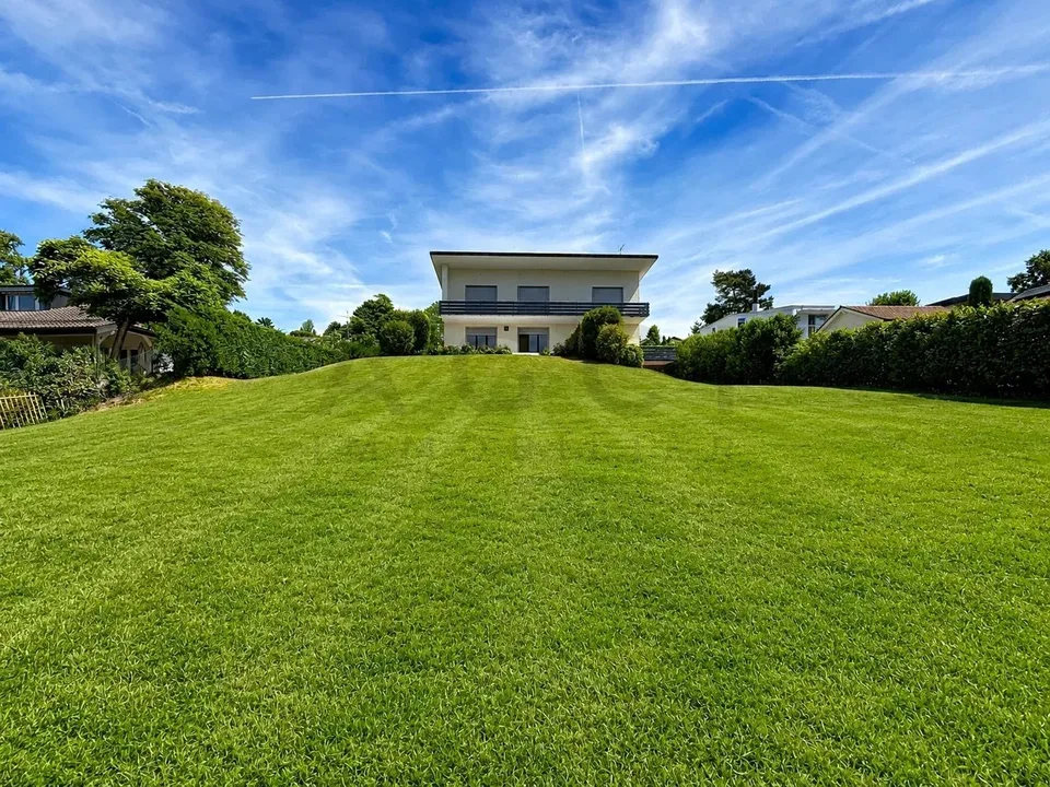 Magnifica villa con vista lago e accesso privato al lago — Anières (Ginevra)