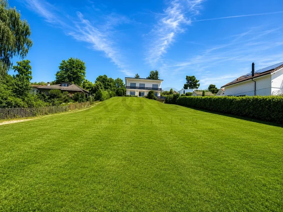 Magnifica villa con vista lago e accesso privato al lago — Anières (Ginevra)