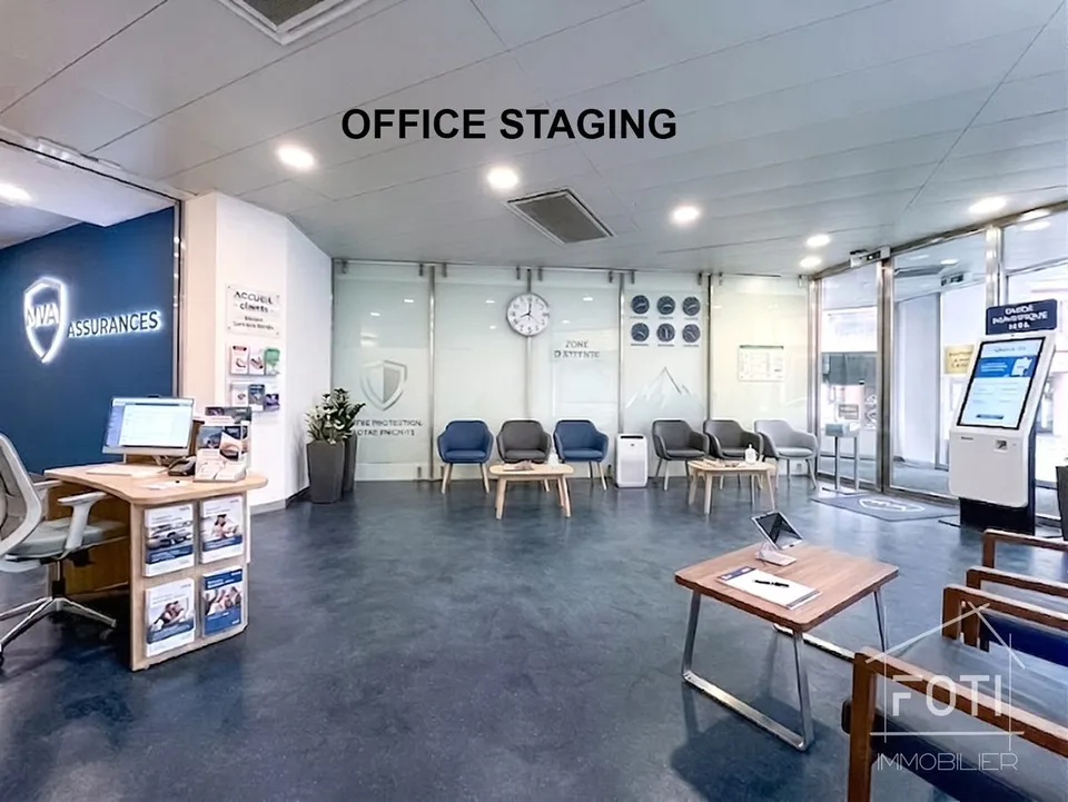 Bureau dans immeuble commercial idéalement situé au centre-ville de Monthey.