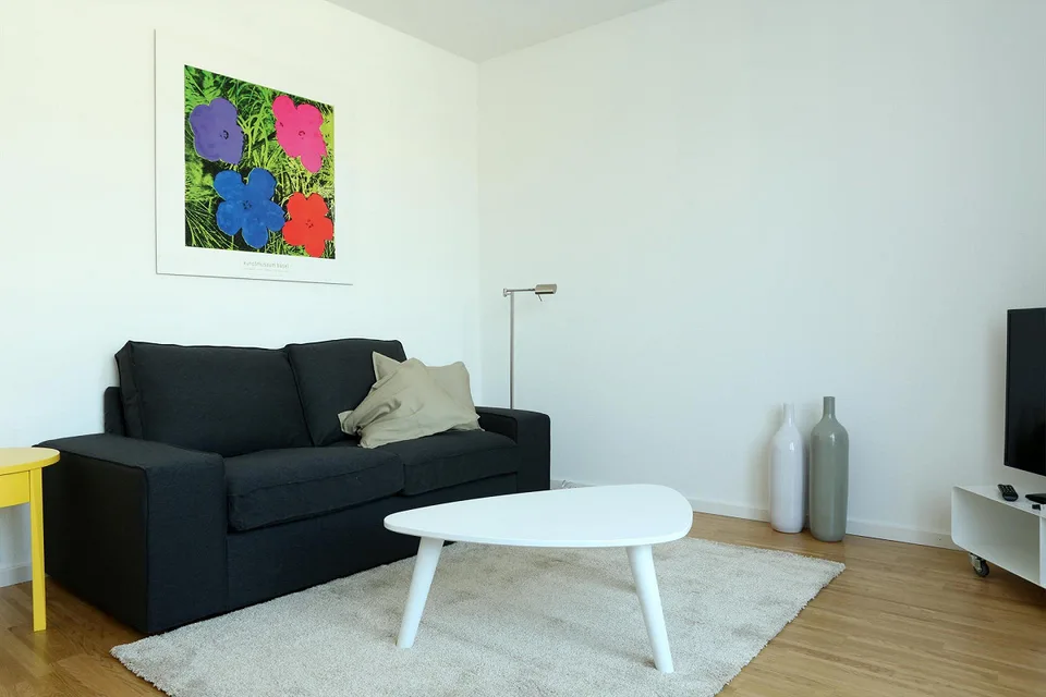 Appartement penthouse meublé 2 pièces avec balcon