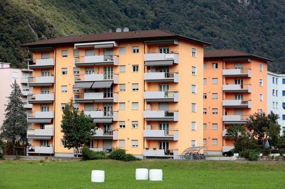 Wir vermieten eine 3-Zimmer-Wohnung nur wenige Blocks vom Zentrum entfernt - Bellinzona