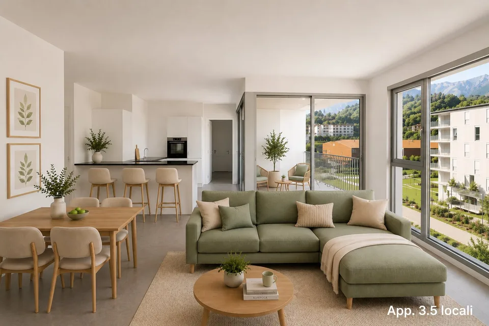 Votre appartement dans la perle du Tessin - 3.5 et 2.5 pièces à vendre à Ascona