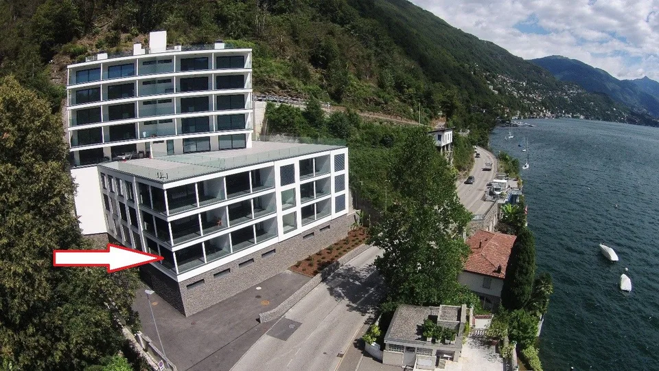 3 ½-Zimmer-Wohnung mit Terrasse und  PanoramaSicht auf den Lago Maggiore