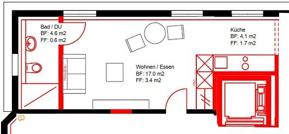 Incantevole appartamento 1.5 stanze a Wildhaus