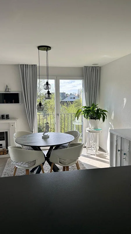 3.5 Zimmer in Bestlage – ruhig, hell und mit grünem Ausblick