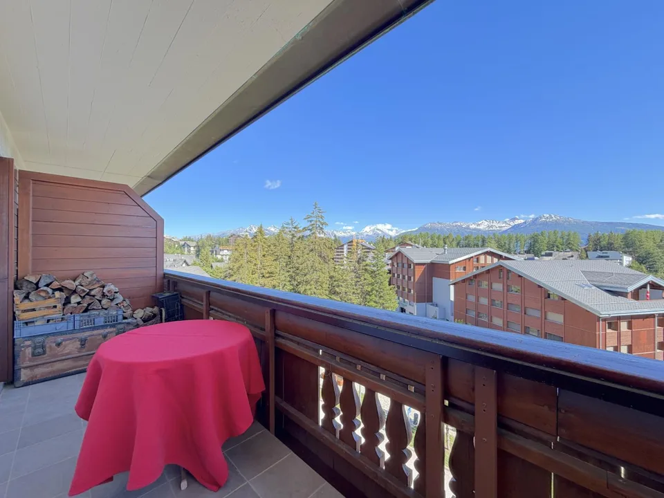 Appartement 4.5 pièces de standing à louer à l’année à Crans-Montana – Vue panoramique exceptionnelle sur les Alpes – Foto 20 von 26