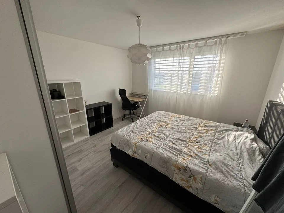Sehr schöne 3.5 Zimmer Wohnung - grosser Balkon - in einem kleinen Gebäude