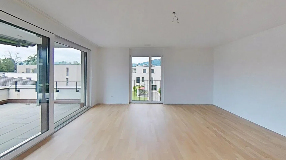 Moderne 3.5-Zimmer-Attikawohnung mit zwei Terrassen in Heerbrugg