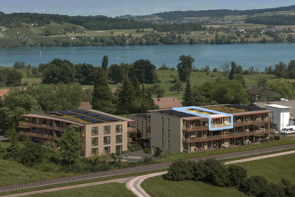 3.5-Zi-Seesicht-Neubau, NWF 102m2: «Rent your Style»!
