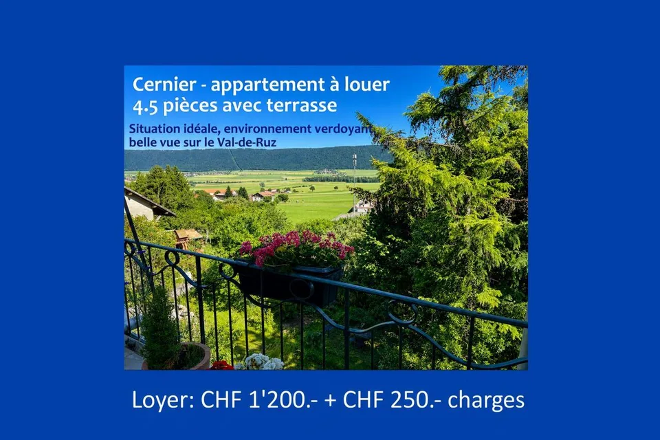 Appartement 4.5 pièces