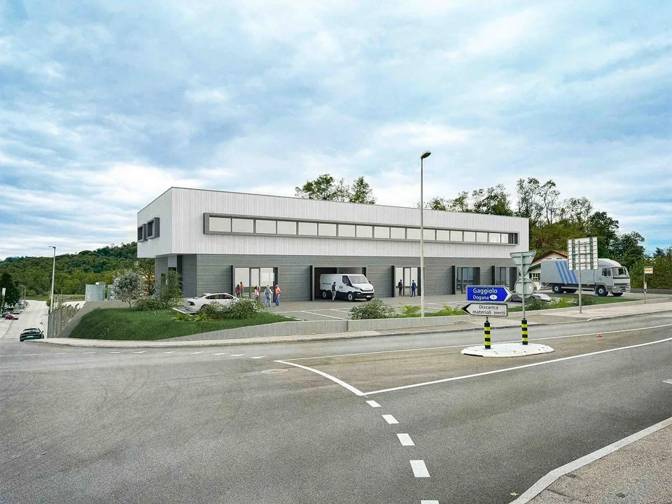 Stabile commerciale di nuova costruzione a Stabio