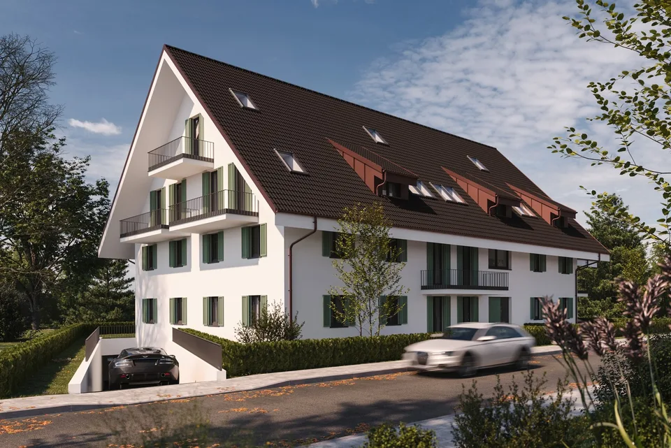 Helle und moderne Wohnung in Höri mit Gartensitzplatz!
