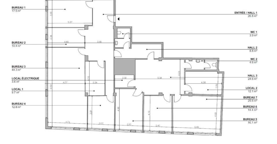 Büros von 235 m2 in Acacias. – Foto 12 von 13