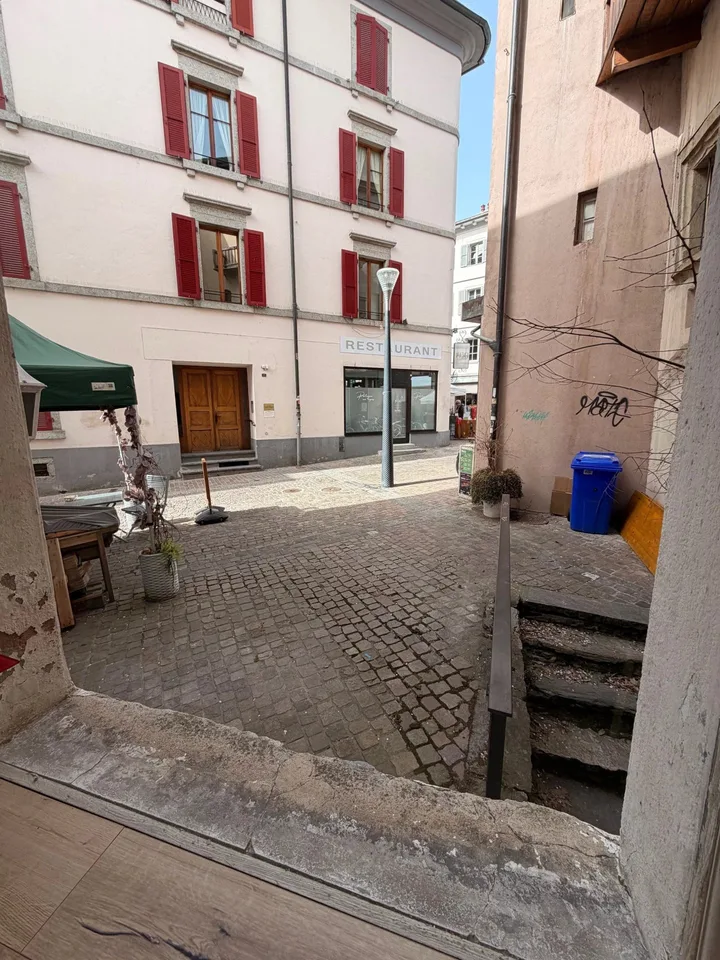 Gewerbefläche zur Miete im Herzen der Altstadt von Sion